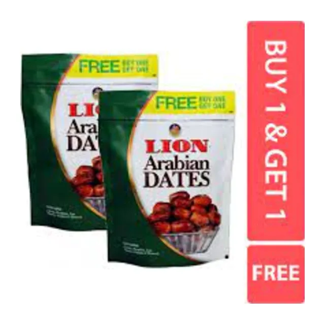 Lion Arabian Dates 250gms Buy 1 Get 1 Free