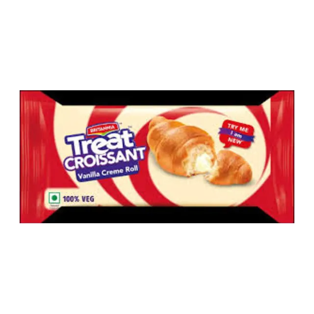 Britannia Treat Croissant Vanilla Cream