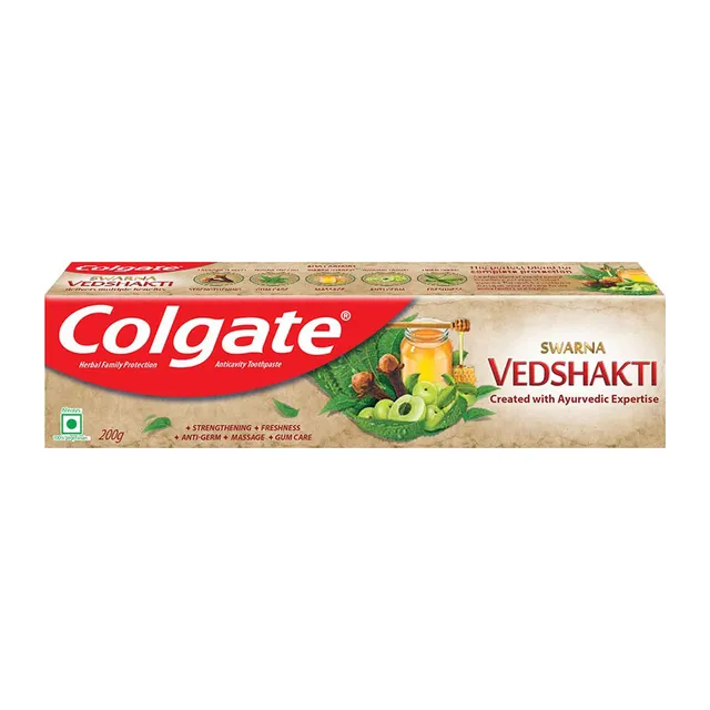 Colgate Swarna Ved Shakti Toothpaste, 200 Gms