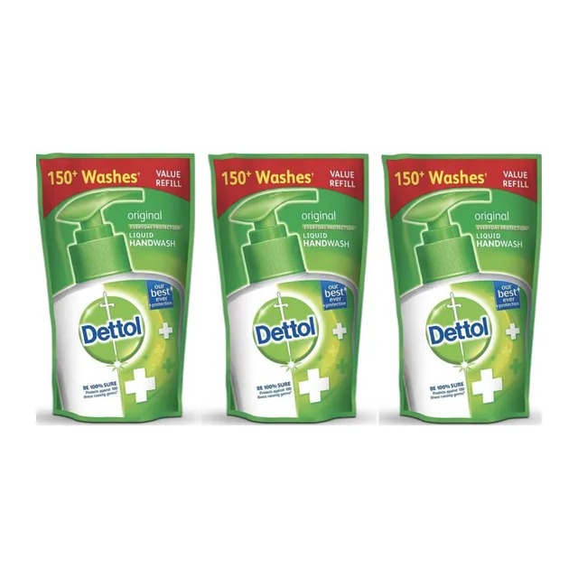 Dettol Liquid Handwash - 175 Ml (Pack Of 3)