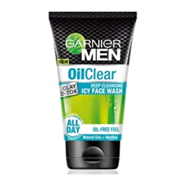Garnier Men Oil Clear Deep Cleansing Icy Face Wash