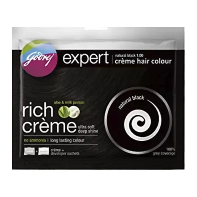 Godrej Expert Rich Crème Hair Colour - Black