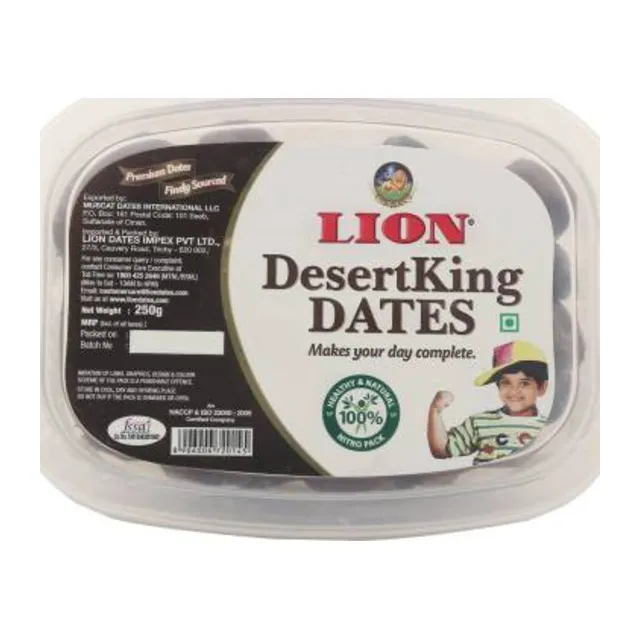 Lion Dates/Khajoor - Kimia, 500 g Cup