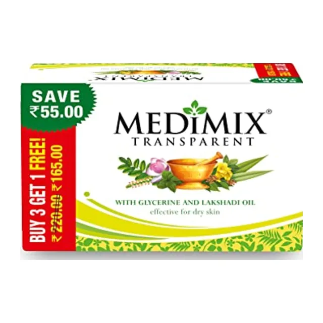 Medimix Transparent Buy 3 Get 1 Free