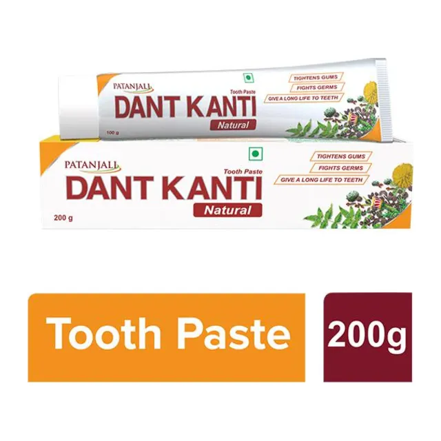 Patanjali Dant Kanti Tooth Paste - Natural 200 gm