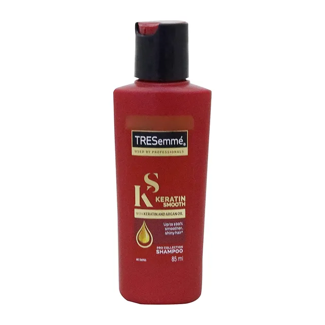Tresemme Keratin Smooth Shampoo, With Keratin And Argan Oil For Straighter, Smoother And Shinier Hair, 185 ml