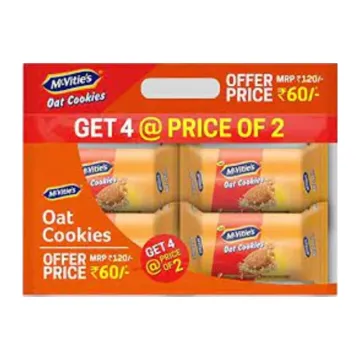 Mcvities Oat Cookies Get 4 price@of 2