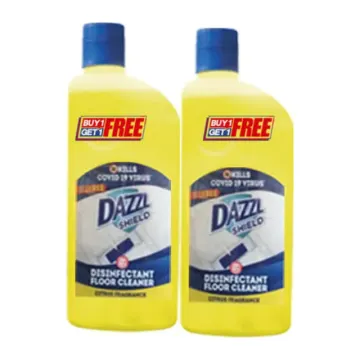 Dazzl Shield Floor Cleaner Buy 1 Get 1 Free 250ml Citrus Fragrance