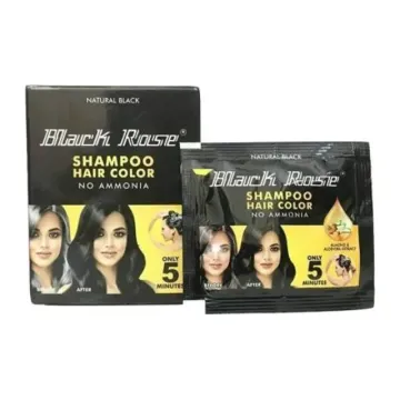 Black Rose Shampoo Hair Color