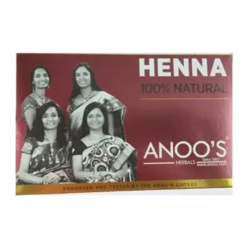 Anoos Henna Pack - Naturals, 100 gr