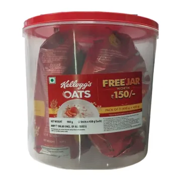 Kelloggs Oats 1kg - Free Jar