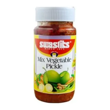 Swastiks Pickle - Mix Vegetable Pickle, 200g Jar
