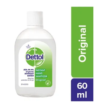 Dettol Instant Hand Sanitizer Original 60ml