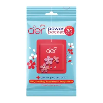 Godrej Aer Pocket Bathroom Fragrance Fresh Blossom - 10 g (Sea - Breeze)