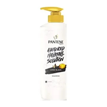 Pantene Advanced Hair Fall Solution + Long Black Pro-v Shampoo- 650ml