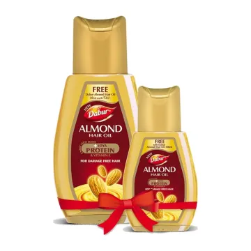 Dabur Almond Hair Oil 200ml Free Dabur Red Free