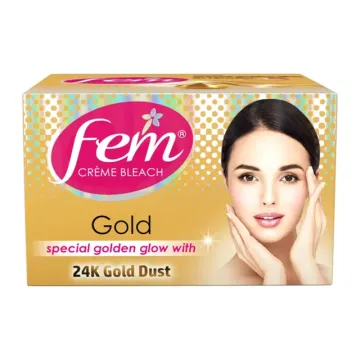 Fem Creme Bleach Gold 24gms