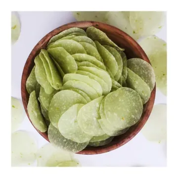 Kitchen Made Steam Rice Papad Green Chilli Papad 200gms