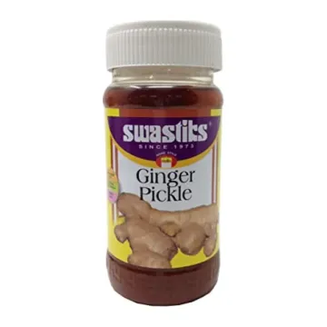 Swastiks Pickle - Ginger Pickle, 200g Jar