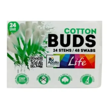 Apollo Cotton Buds 24stems