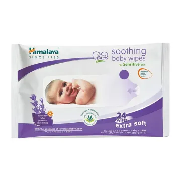 Himalaya Gentle Baby Wipes 24 Pcs
