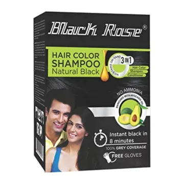 Black Rose Shampoo Hair Color-10ml