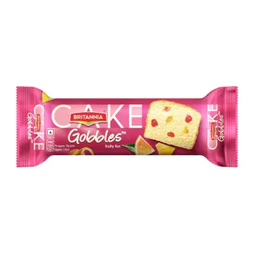 Britannia Cake Gobbles - Fruity Fun, 60g