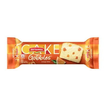 Britannia Cake Gobbles - Orange Bite, 55g