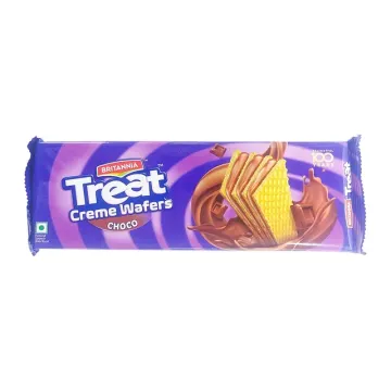 Britannia Treat Creme Wafers - Buy 1 Get 1