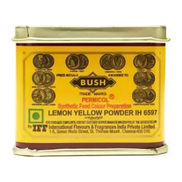 Bush Lemon Yellow Powder - Biryani Colour - 100 gr