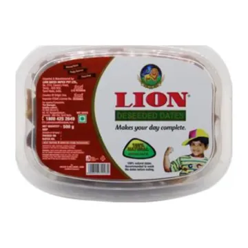 Lion Dates/Khajoor - Deseeded, 250g Cup
