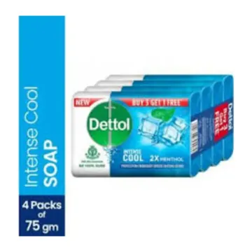 Dettol Intense Cool Buy 3 Get 1 Free - 75g Each
