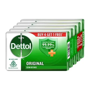 Dettol Original Germ Defence 5 Soap Pack 175ml Handwash Worth 42Rs Free Double Protection Offer Pack