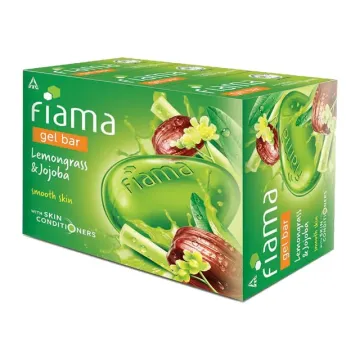 Fiama Gel Bar, Lemongrass and Jojoba for Smooth Skin 75g
