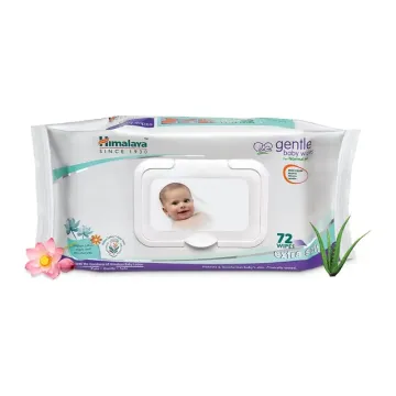 Himalaya Gentle Baby Wipes 72Pcs