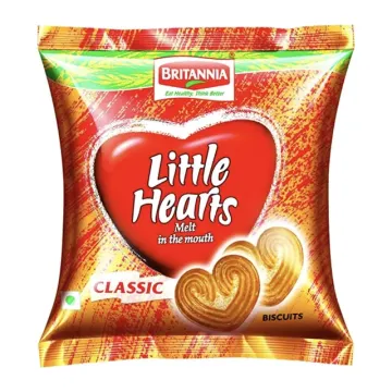 Little Hearts Biscuits 32g - 10Rs