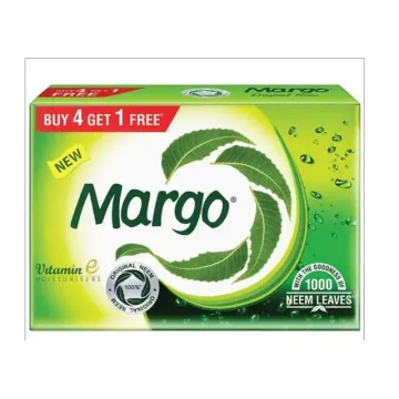 Margo Original Neem Soap – 100 gm Buy 4 Get 1 Free