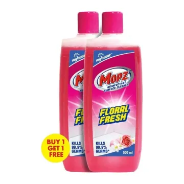 My Home Mopz Disinfectant Surface Cleaner Floral Fresh Buy 1 Get 1 Free 500ml