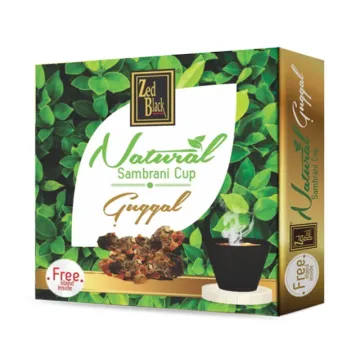 Zed Black Natural Sambrani Cup 12n
