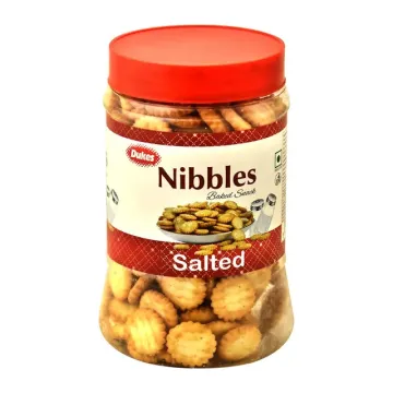 Nibbles Salted Crackers- Box 150gr