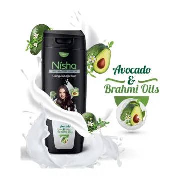 Nisha Conditioner Healthy and Shiny Avocado Brahmi Oils 180ml