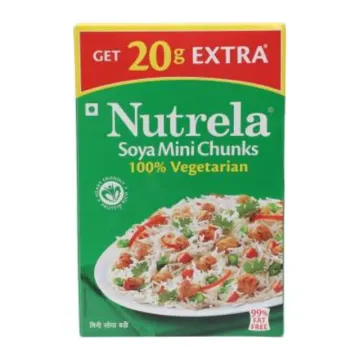 Nutrela Soya Mini Chunks 200gms + 20gms Extra