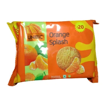 Unibic Orange Splash Flavoured Cookies 25Rs