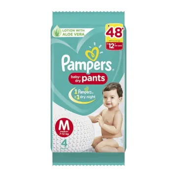 Pampers M Size 4 Pants 7 to 12kg
