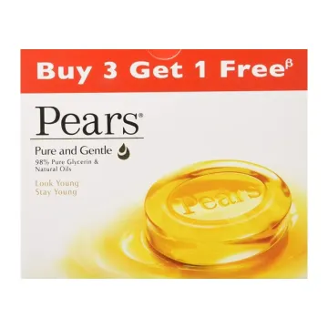 Pears Soft Soap - Buy 3 Get 1 Free