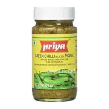 Priya Green Chilli Pickle- 300g