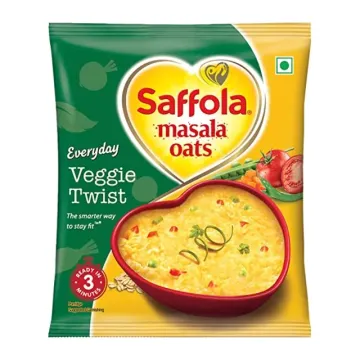 Saffola Masala Oats, Veggie Twist, 38 g