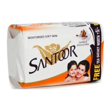 Santoor Almond Soft 100gm