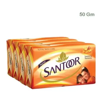 Santoor Soap - Pack of 4 - 40Rs