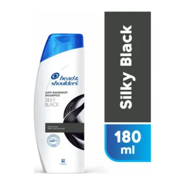 Head & Shoulders Silky Black Shampoo (180ml)